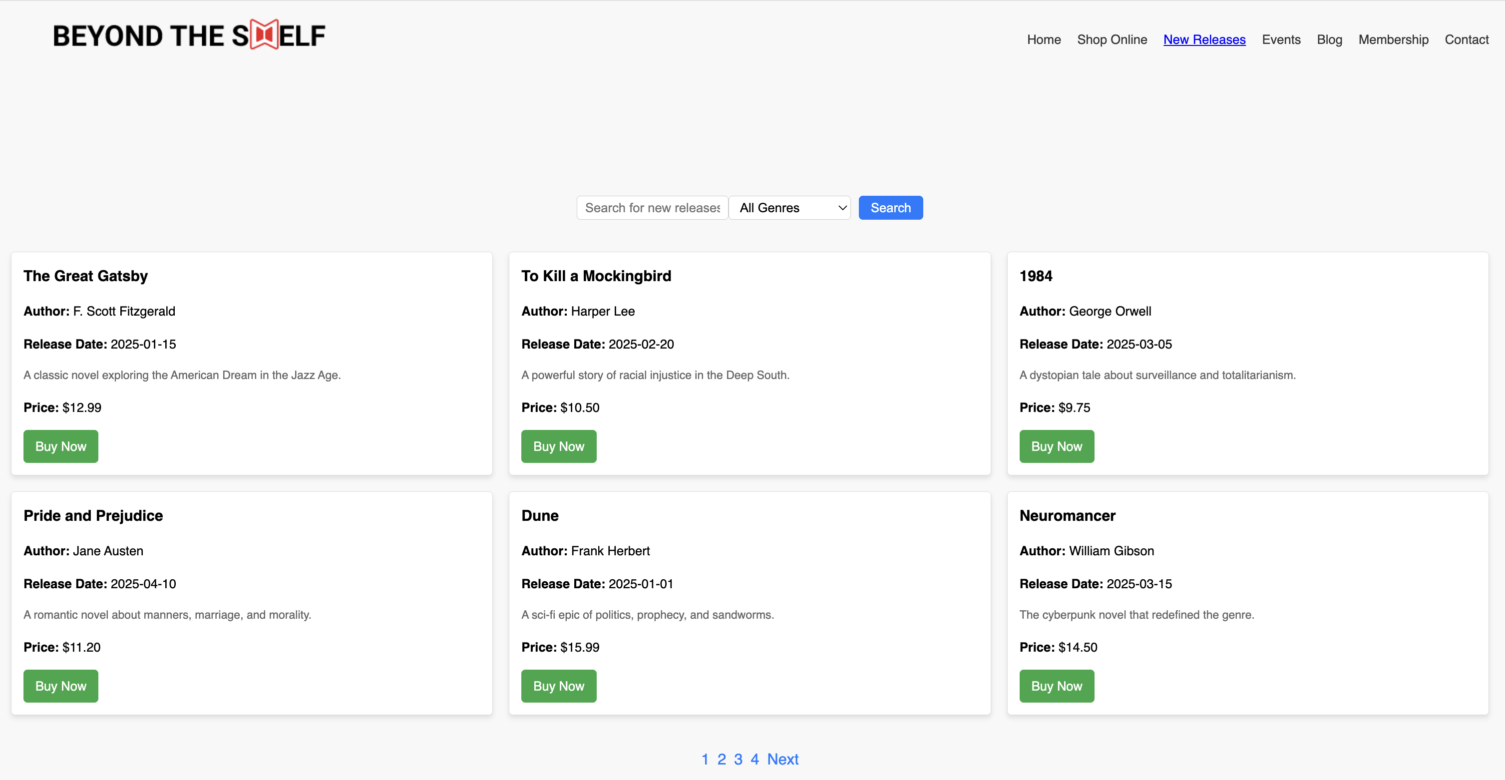 Screenshot 3 of Bookstore